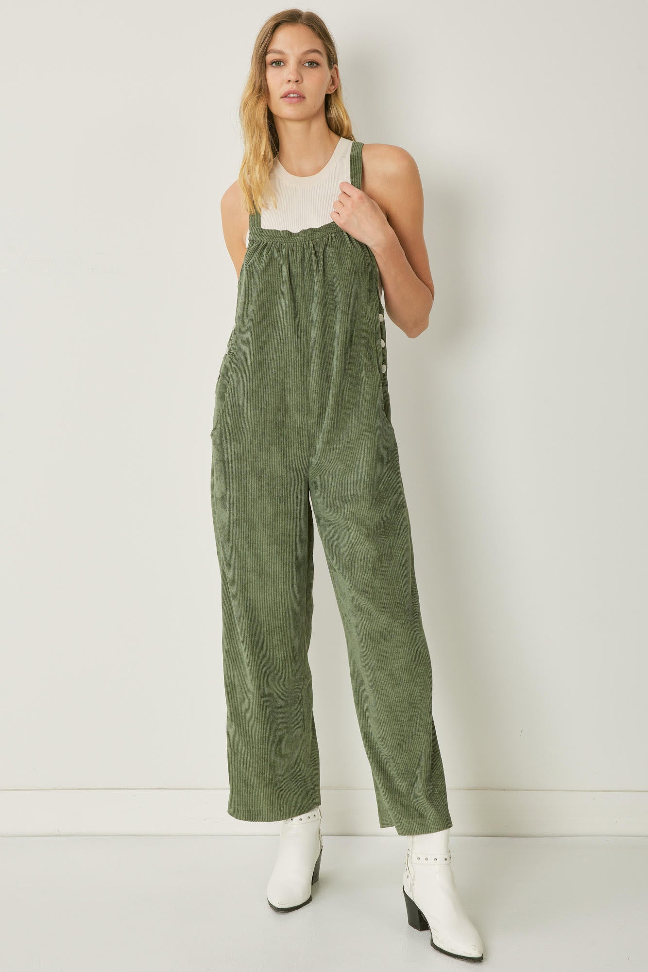 Cord Overalls